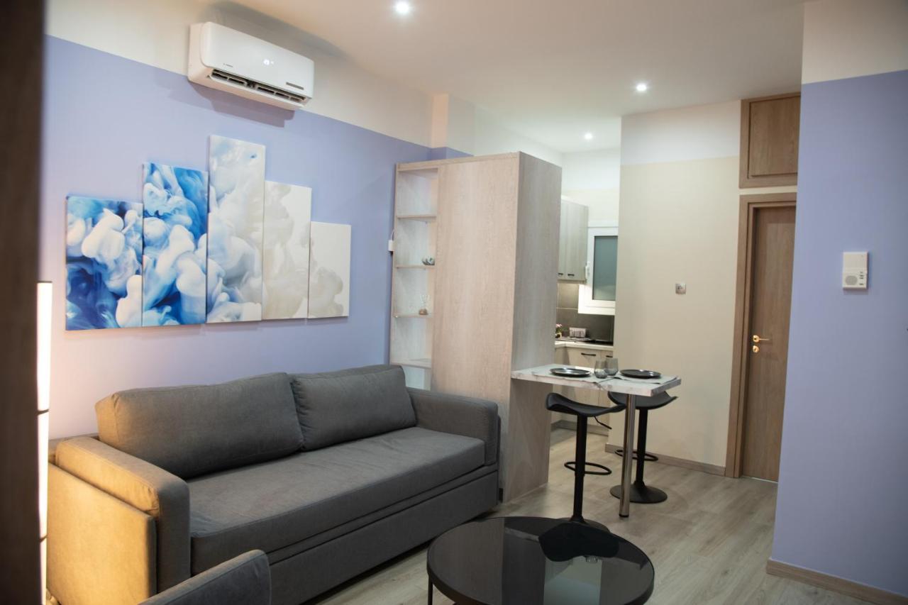 Modern Apartment Downtown Atina Dış mekan fotoğraf